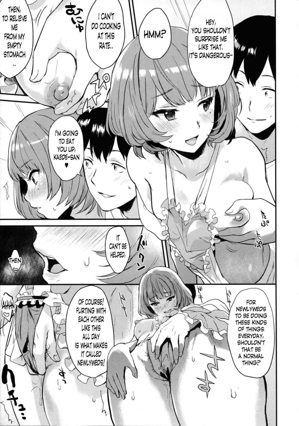 Hentai Manga Comic-Kaede-san to Shinkon Seikatsu(Kari)-Read-7